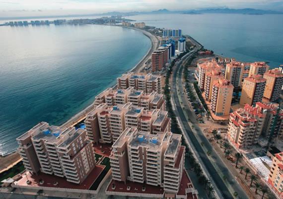 Apartamentos Punta Cormoran La Manga Bagian luar foto